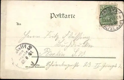 Ak Dresden Altstadt, Brühlsche Terrasse, Belvedere, Schiffe