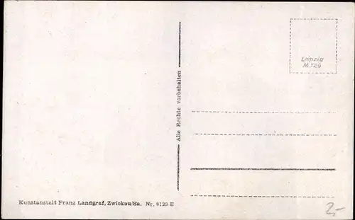 Ak Waldheim in Sachsen, Teilansicht