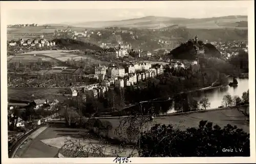 Ak Greiz im Vogtland, Panorama