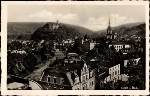 Ak Greiz im Vogtland, Panorama