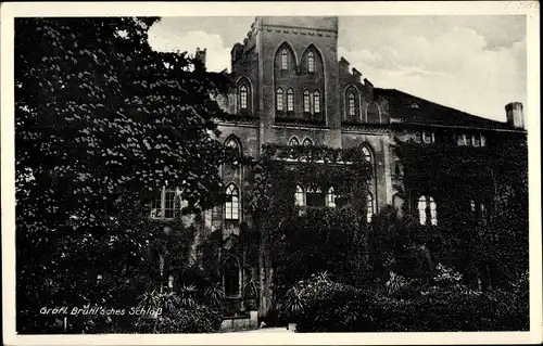 Ak Seifersdorf Wachau Sachsen, Gräfl. Brühl' sches Schloß