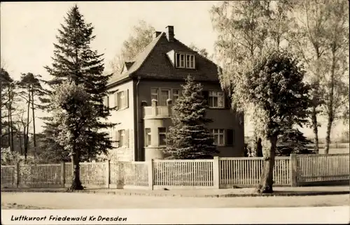 Ak Friedewald Moritzburg in Sachsen, Teilansicht, Gebäude