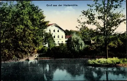 Ak Dresden Langebrück, Haidemühle