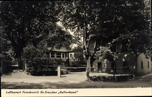 Ak Friedewald Moritzburg in Sachsen, Kulturhaus