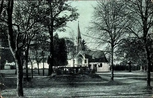 Ak Planegg Oberbayern, Wallfahrtskirche Maria Eich, Park