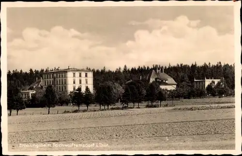 Ak Teichwolframsdorf in Thüringen, Erholungsheim