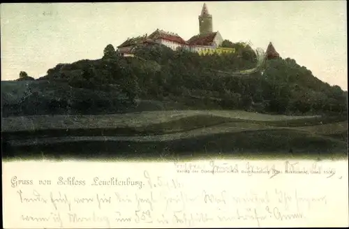 Ak Seitenroda in Thüringen, Leuchtenburg, Panorama