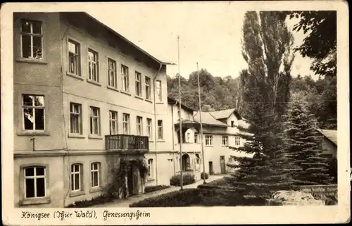 Ak Königsee in Thüringen, Genesungsheim