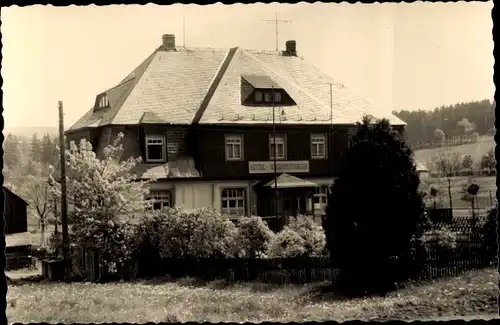 Ak Neudorf Sehmatal im Erzgebirge, HO-Hotel Vierenstraße