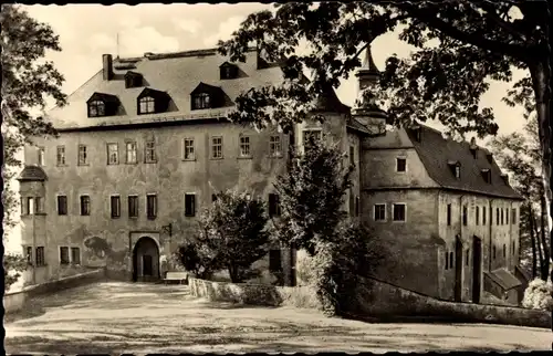 Ak Lichtenstein Callnberg Sachsen, Schloss (Altersheim)