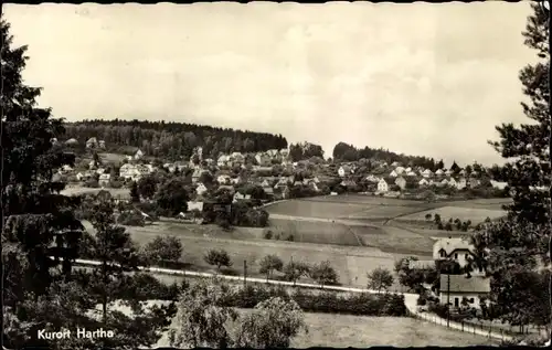 Ak Hartha Hintergersdorf Tharandt im Erzgebirge, Panorama
