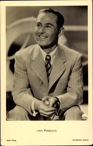 Ak Schauspieler Jan Kiepura, Portrait