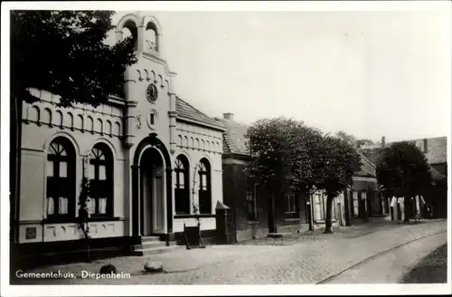 Ak Diepenheim Overijssel, Gemeentehuis