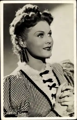 Ak Schauspielerin Marika Rökk, Portrait