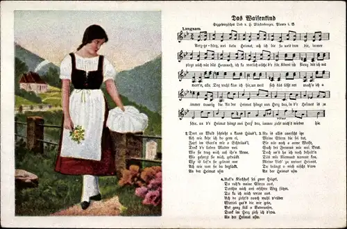 Lied Ak Mückenberger, Hilmar, Das Waisenkind