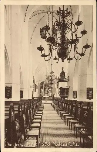 Ak Randers Dänemark, Sankt Mortens Kirke, Inneres