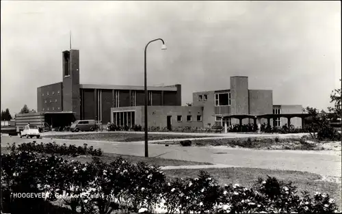 Ak Hoogeveen Drenthe, Geref. Kerk Zuid