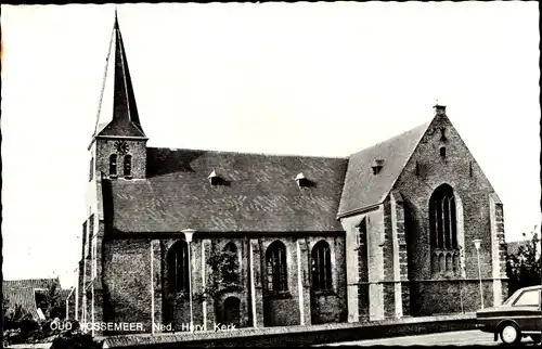 Ak Oud Vossemeer Zeeland Niederlande, Ned. Herv. Kerk