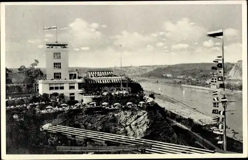 Ak Praha Prag Tschechien, Stadtansicht, Fahnen, Barrandov