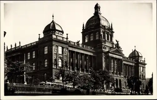 Ak Praha Prag Tschechien, Nationalmuseum
