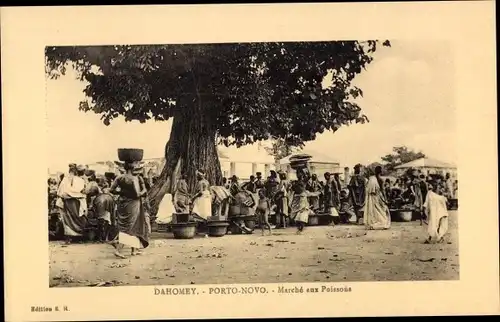 Ak Porto Novo Benin, Marche aux Poissons