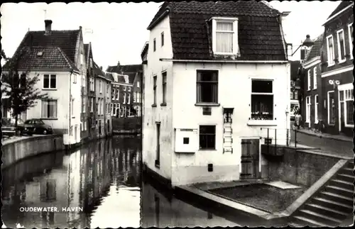 Ak Oudewater Utrecht Niederlande, Haven