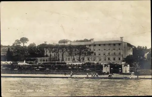 Ak Konstantinopel Istanbul Türkei, Therapia, Summer Palace