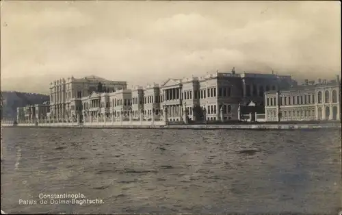 Ak Konstantinopel Istanbul Türkei, Palais de Dolma Baghtsche