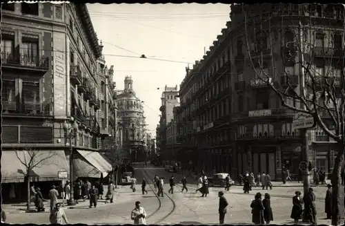 Ak Valencia Stadt Spanien, Calle de las Barcas