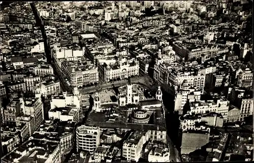 Ak Valencia Stadt Spanien, Panorama, Fliegeraufnahme