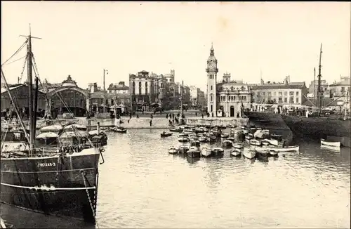 Ak Valencia Stadt Spanien, Puerto