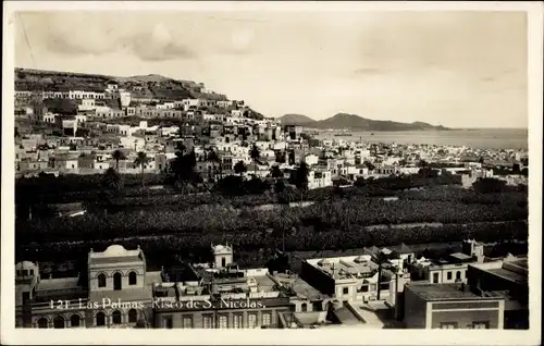 Ak Las Palmas de Gran Canaria Kanarische Inseln, Gesamtansicht, S. Nicolas