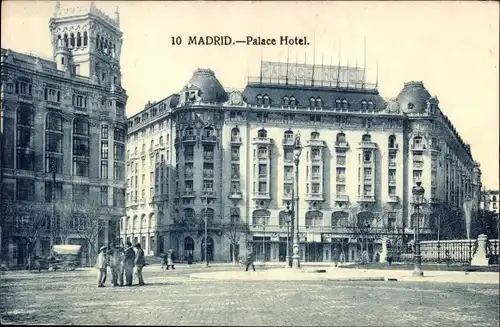 Ak Madrid Spanien, Palace Hotel