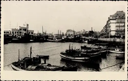 Ak Santander Kantabrien Spanien, Puerto Chico al fondo Paseo de Pereda