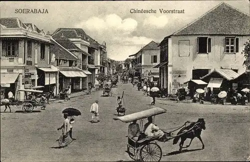 Ak Soerabaja Surabaya Indonesien, Chineesche Voorstraat