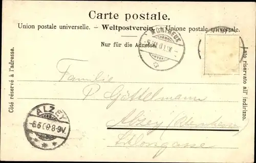 Ak Montreux Kanton Waadt Schweiz, Le Port, Dampfer