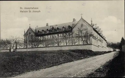 Ak Sankt Johann Bâle Basel Stadt Schweiz, St. Josephshaus, Maison St. Joseph