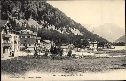 Ak Champex Kanton Wallis Schweiz, Le Combin