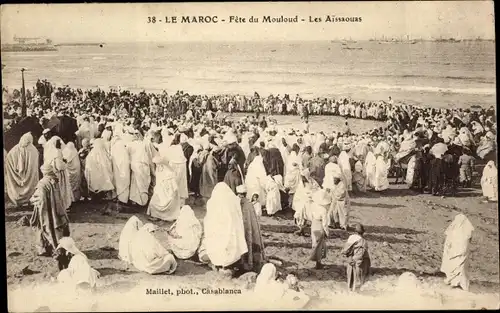 Ak Marokko, Fete du Mouloud, Les Aissaouas