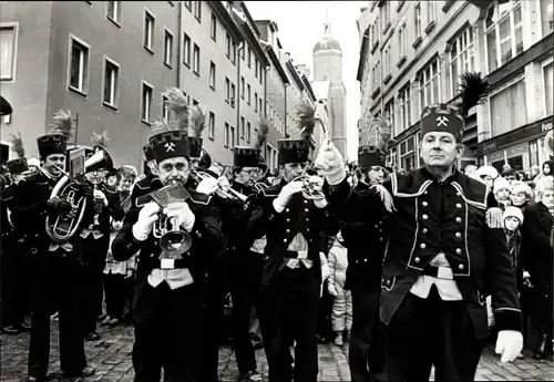 Ak Annaberg Buchholz im Erzgebirge, Bergmusik zur Vorweihnachtszeit