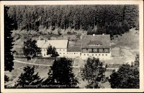 Ak Mortelgrund Sayda im Erzgebirge, J.-H. Ilja Ehrenburg