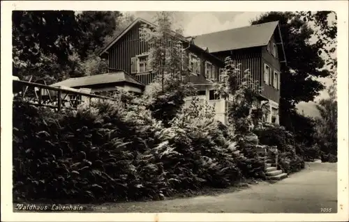 Ak Lauenhain Mittweida in Sachsen, Waldhaus