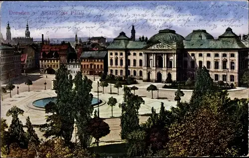 Ak Dresden Neustadt, Japanisches Palais