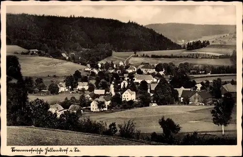 Ak Hellendorf Bad Gottleuba in Sachsen, Ortsansicht, Sommerfrische