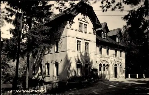 Foto Ak Langenhennersdorf Bad Gottleuba in Sachsen, Gasthaus zur Waldburg