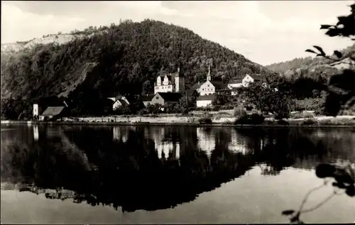 Ak Obernitz Saalfeld an der Saale Thüringen, Ortsansicht