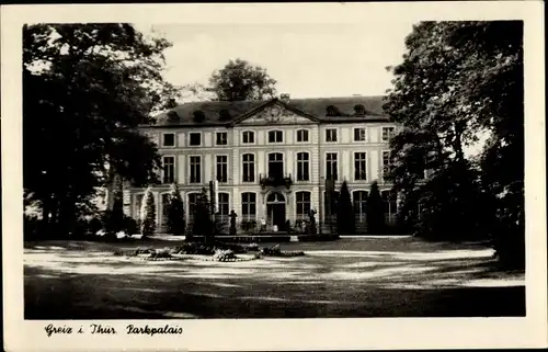 Ak Greiz im Vogtland, Parkpalais, Museum