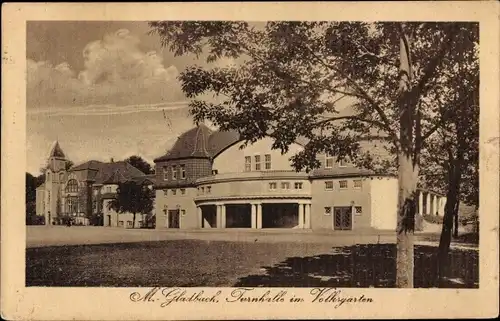 Ak Mönchengladbach am Niederrhein, Turnhalle im Volksgarten