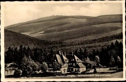 Ak Neudorf Sehmatal im Erzgebirge, Jugend Erholungsheim Bethlehemstift Vierenstraße