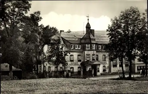 Ak Kretscham Rothensehma Neudorf Sehmatal im Erzgebirge, FDGB Sanatorium